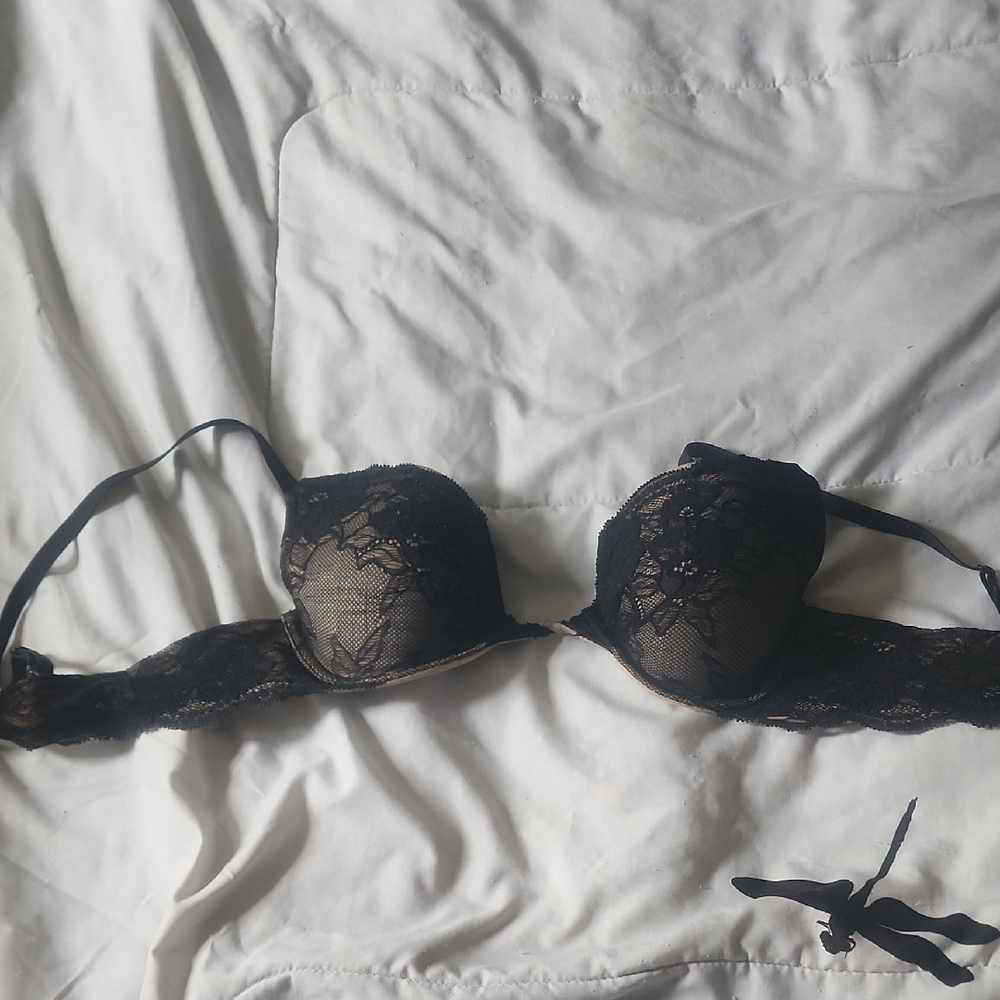 Maidenform Black Lace Bra Intimates Sleepwear